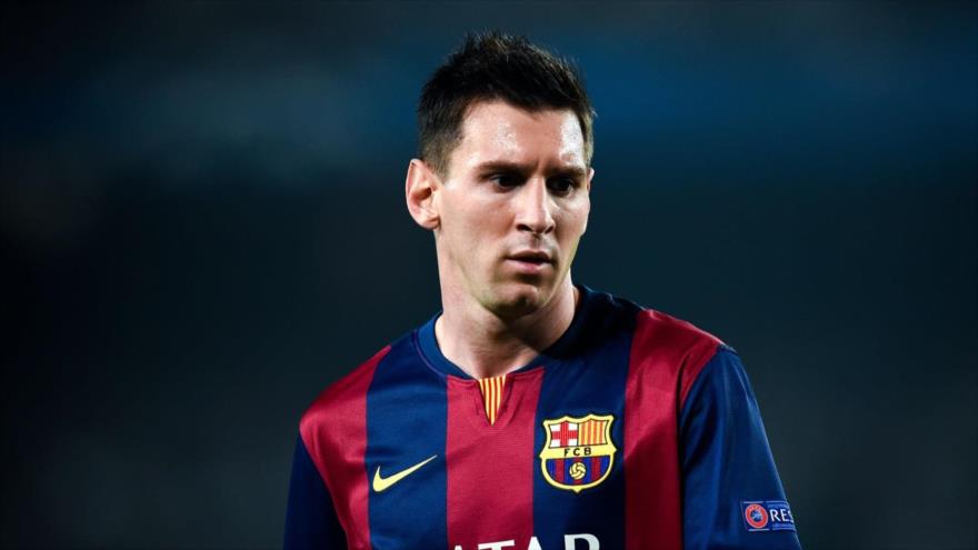 El astro de FC Barcelona Lionel Messi.