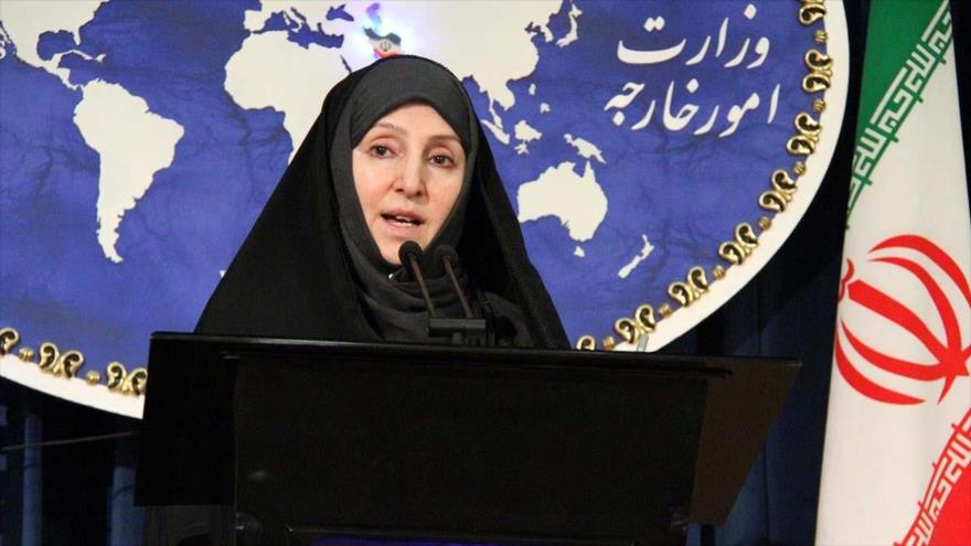 Marzie Afjam, portavoz de la Cancillería de Irán.