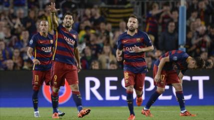 Barcelona gana a Leverkusen en la Liga de Campeones