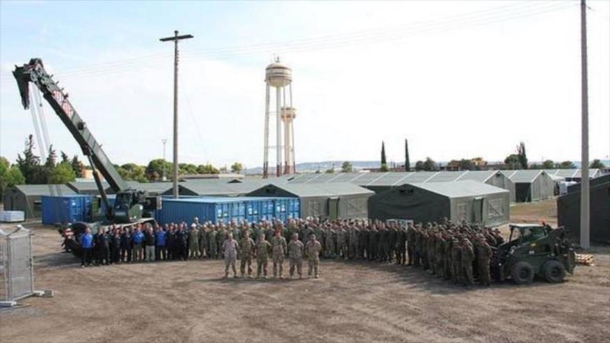 OTAN se prepara para realizar maniobras en Zaragoza.