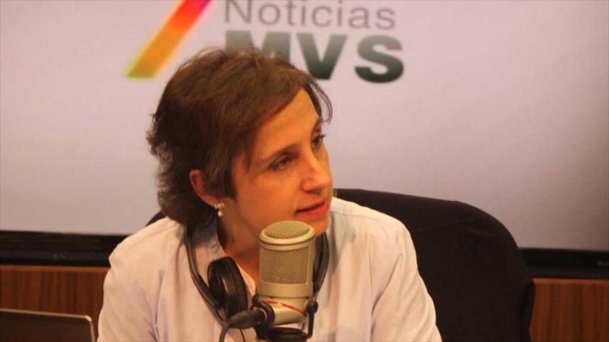 La periodista mexicana Carmen Aristegui.