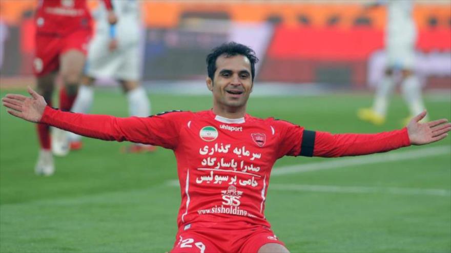 El futbolista iraní Hadi Noruzi.