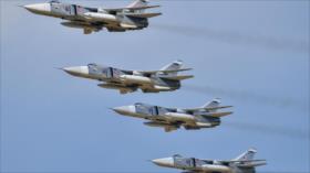 ‘Más de 50 aviones rusos participan en bombardeos sobre Siria’