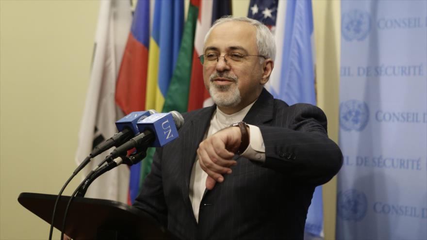 El ministro iraní de Asuntos Exteriores, Mohamad Yavad Zarif.