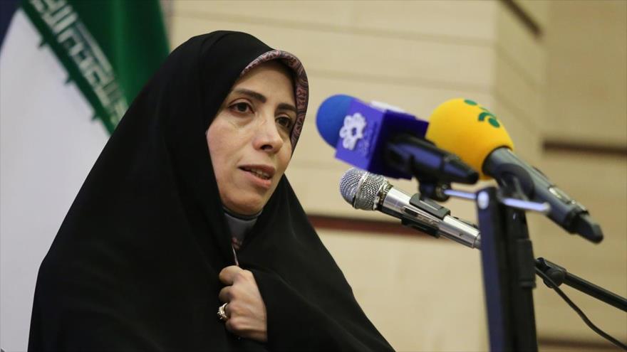La vicepresidenta iraní para Asuntos Jurídicos, Elham Aminzade.