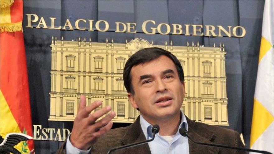 El ministro de la Presidencia de Bolivia, Juan Ramón Quintana.