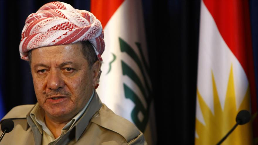 Masud Barzani, presidente de la región semiautónoma del Kurdistán iraquí.