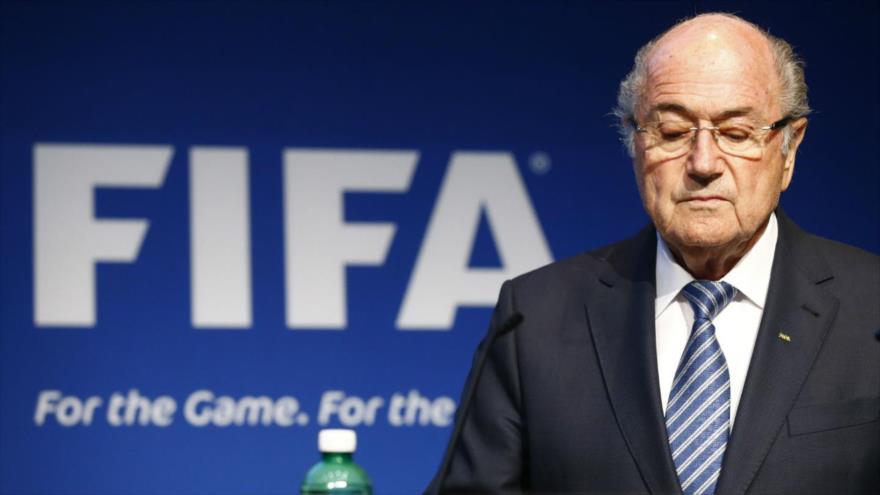 El presidente de la Federación Internacional de Fútbol (FIFA), Joseph Blatter.