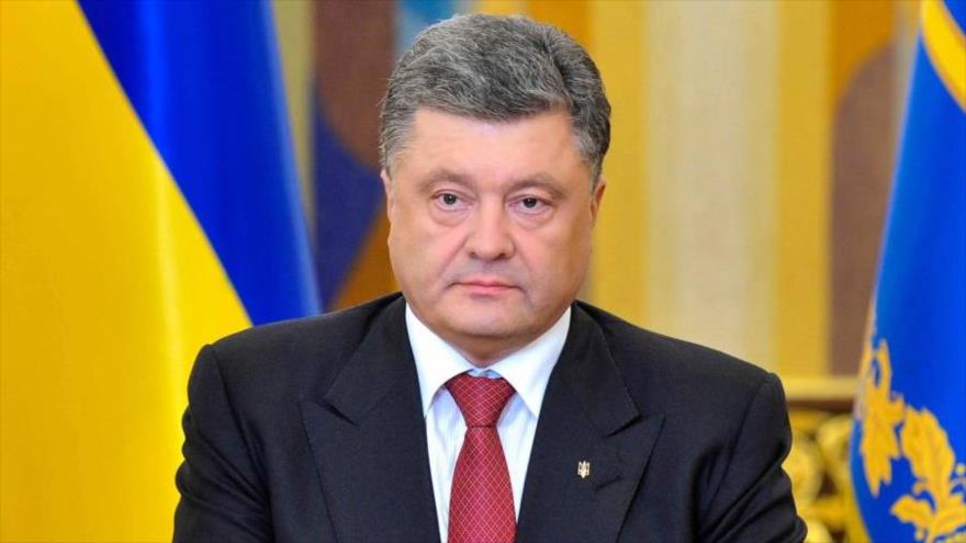 El presidente de Ucrania, Petro Poroshenko.