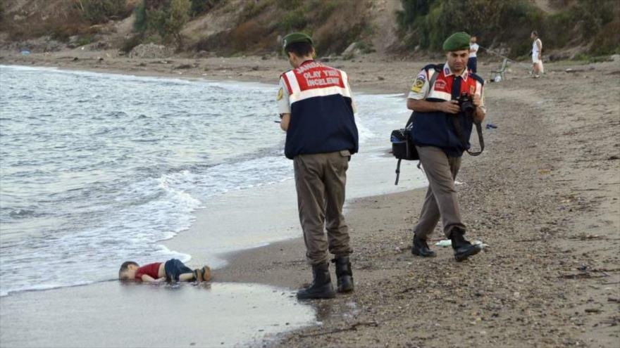 Aylan Kurdi, el niño sirio cuya tragedia ocurrida el pasado 2 de septiembre ha atraído la atención mundial hacia el tema de los refugiados.