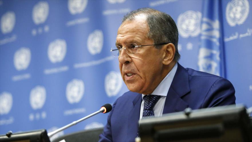 El ministro de Exteriores ruso, Serguei Lavrov.