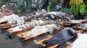 36 peregrinos iraníes siguen desaparecidos tras tragedia de Mina