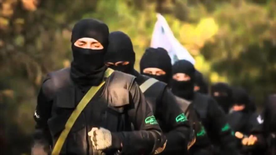Miembros del grupo terrorista Ahrar al-Sham