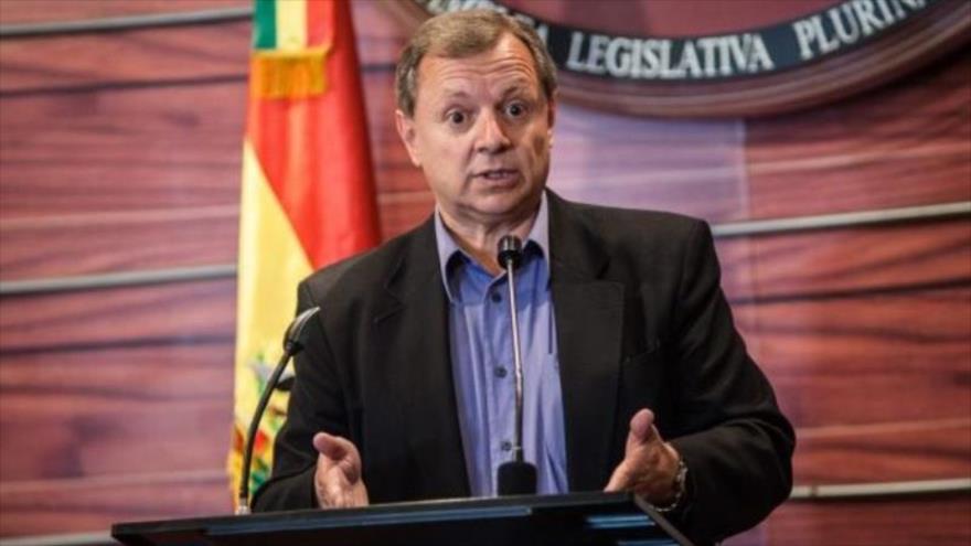 El presidente del Senado boliviano, Alberto González