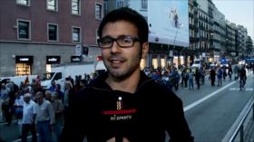 Euromarchas recorren Barcelona contra medidas de austeridad 