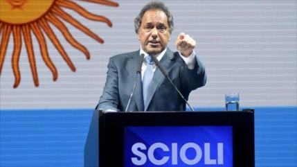 Scioli asegura que no se dará por vencido ante fondos buitre