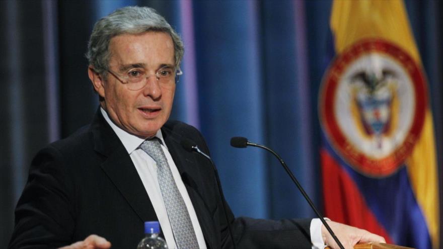 El expresidente de Colombia Álvaro Uribe Vélez (2002-2010).