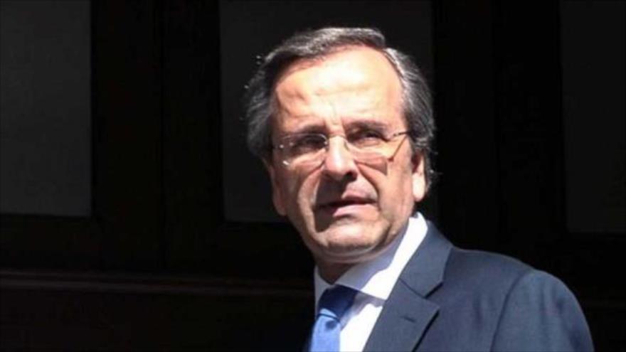 El ex primer ministro conservador griego, Andonis Samarás.