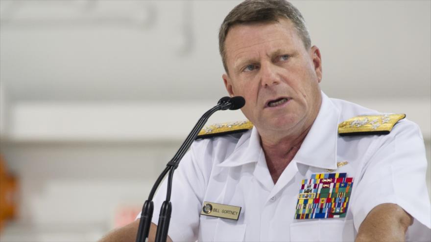 El comandante del Mando Norte de la milicia de EE.UU., el Almirante Bill Gortney.