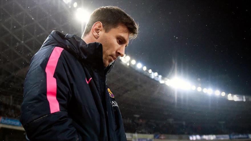 Lionel Messi, astro argentino del FC Barcelona.