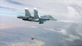 Aviación rusa destruye baluartes clave de Daesh en Siria