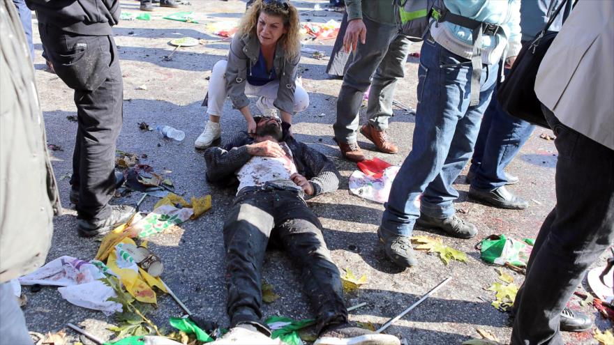  Asciende a 95 el número de muertos de explosiones en Ankara