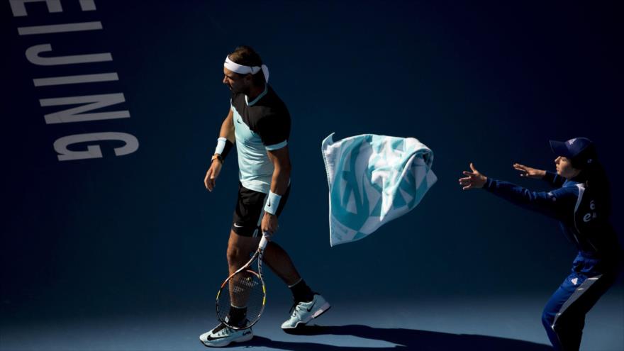 El tenista español Rafael Nadal. 10 de octubre de 2015