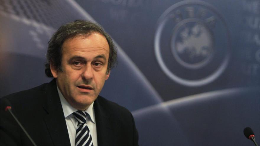 Michel Platini, el presidente la Unión de Asociaciones de Fútbol Europeas (UEFA).