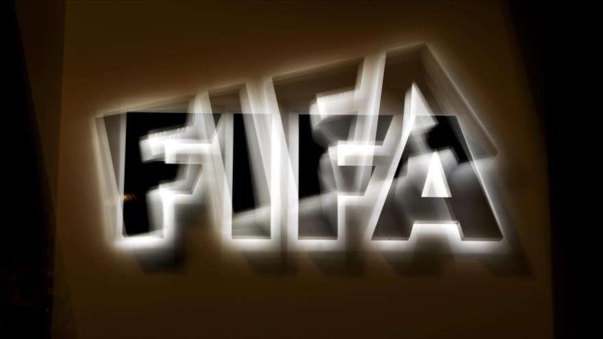 El logotipo de la Federación Internacional de Fútbol Asociación (FIFA)