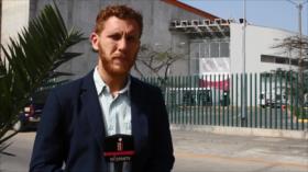 Peruanos realizan protesta en rechazo a las políticas de FMI y BM