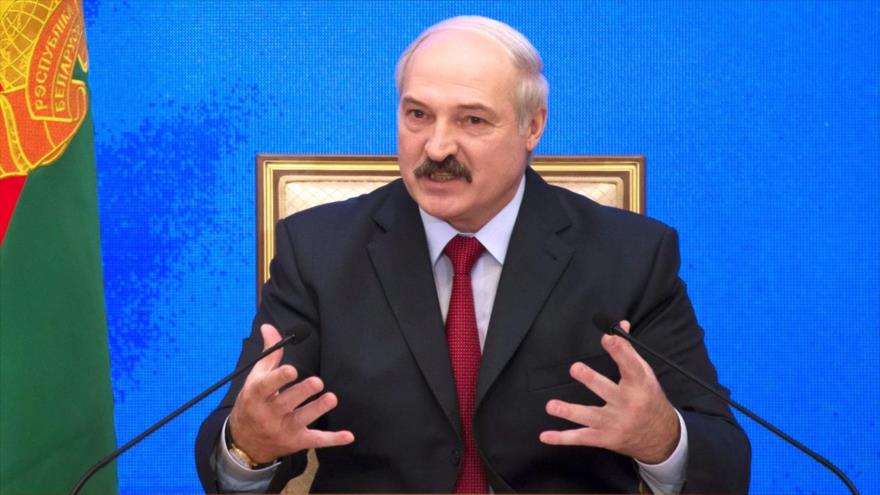 El presidente de Bielorrusia, Alexandr Lukashenko.