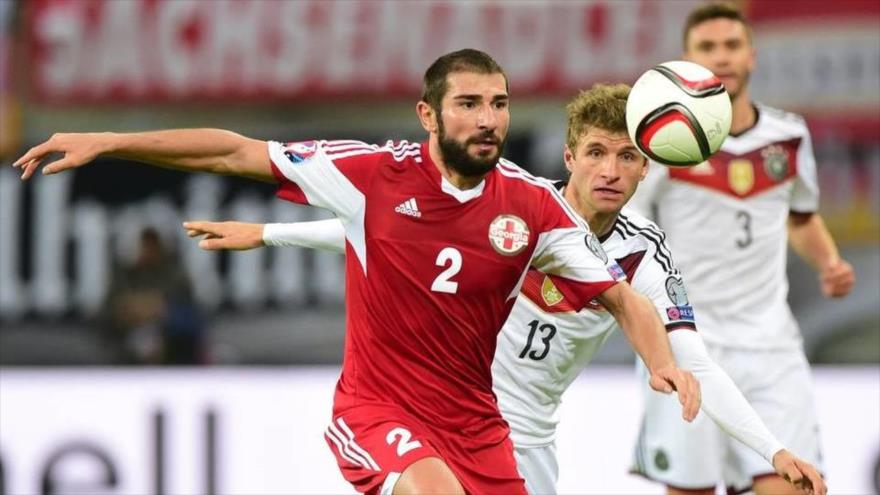 El partido de clasificación de la Eurocopa 2016 entre Alemania y Georgia. 11 de octubre de 2015