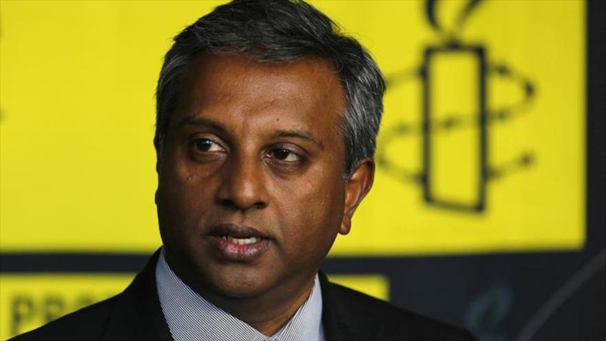 El secretario general de Amnistía Internacional (AI) , Salil Shetty.