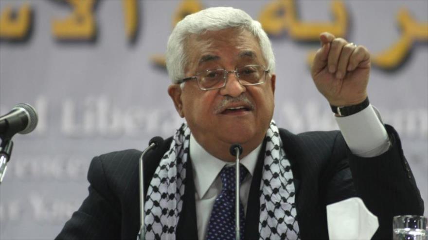 Presidente palestino, Mahmud Abás.
