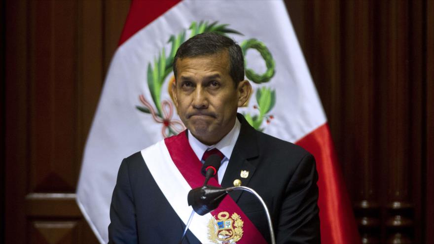 El presidente de Perú, Ollanta Humala.