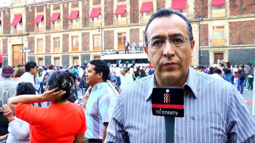 Maestros de la CNTE protestan contra reforma educativa en México