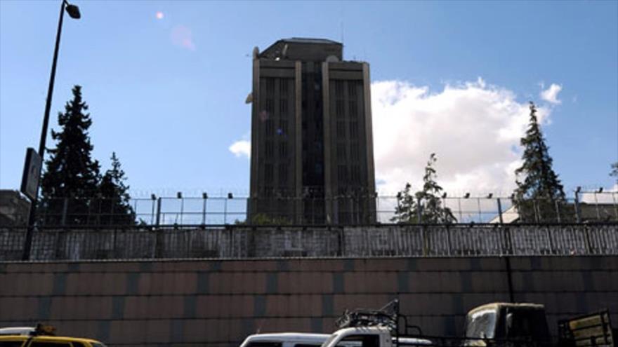 Embajada rusa en Damasco, capital siria.