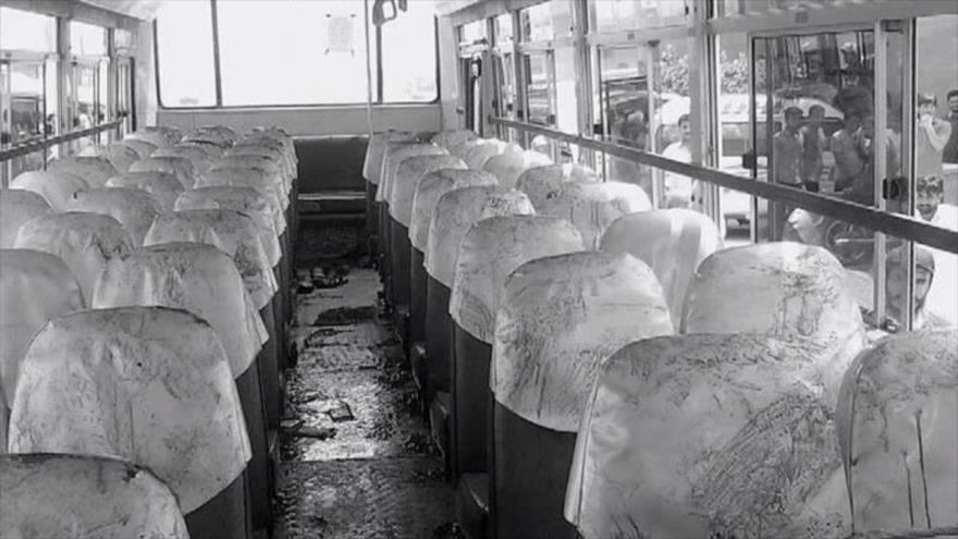 Autobús atacado por hombres armados en Paquistán. 13 de mayo de 2015