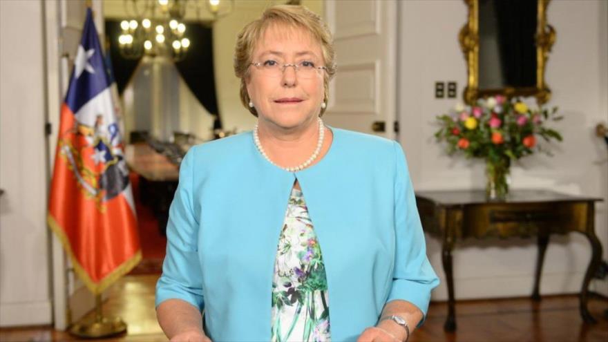 La presidenta de Chile, Michelle Bachelet.