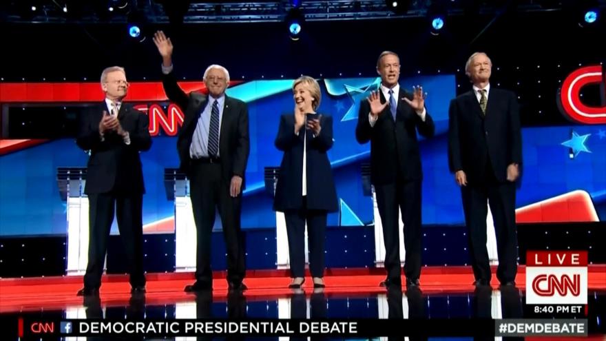 Primer debate televisivo entre candidatos de EEUU