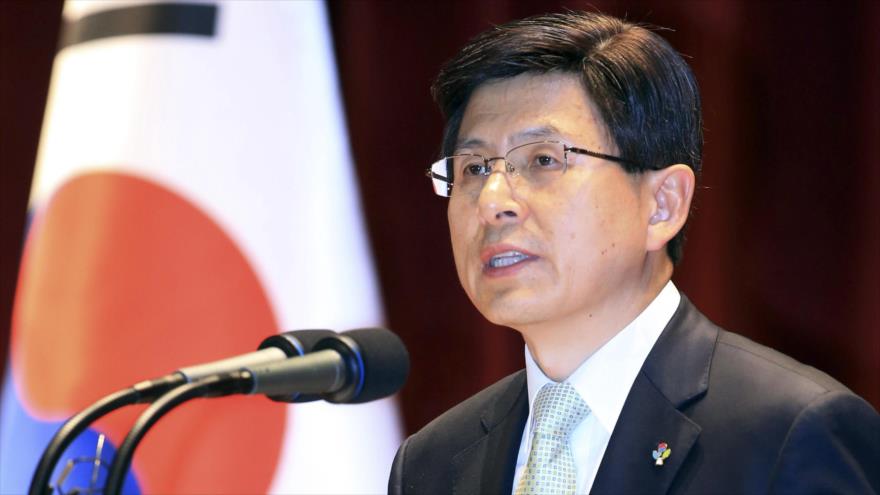 El primer ministro de Corea del Sur, Hwang Kyo Ahn. 