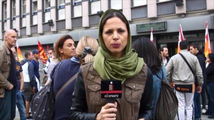 Extrabajadores de Alitalia piden solución para cese de subsidios