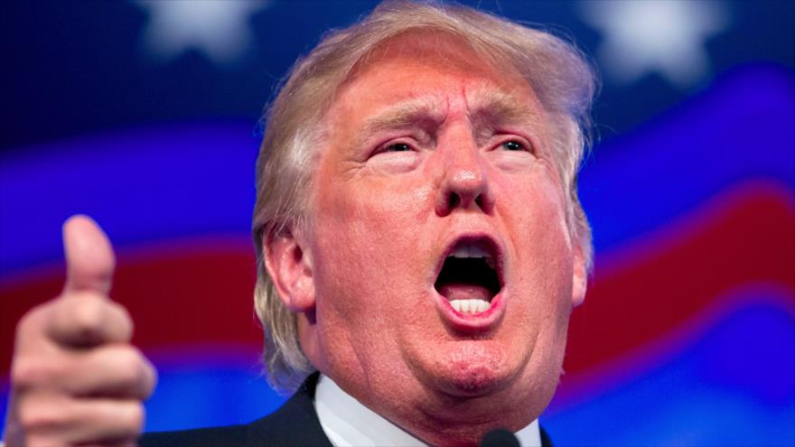El precandidato republicano a las presidenciales de EE.UU. Donald Trump.
