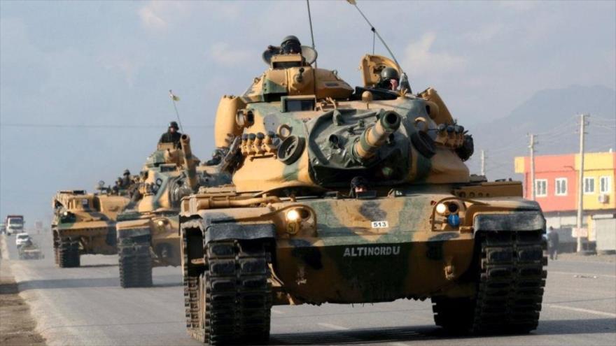 Tanques M60 turcos, fabricados en Estados Unidos.