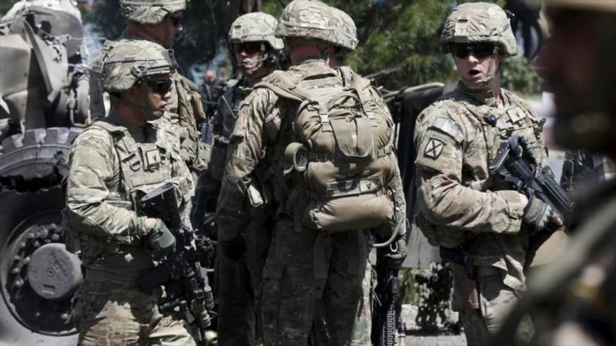 Soldados estadounidenses desplegados en Afganistán.