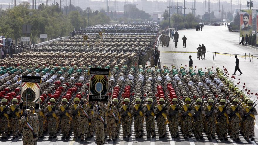 Desfile de las Fuerzas Armadas de Irán. 