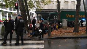 Bélgica detiene a 30 militantes españoles, incluidos 4 de Podemos