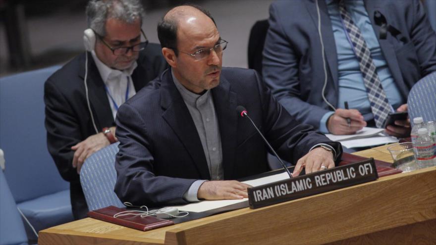 Qolam Husein Dehqani, embajador adjunto de Irán ante la ONU.