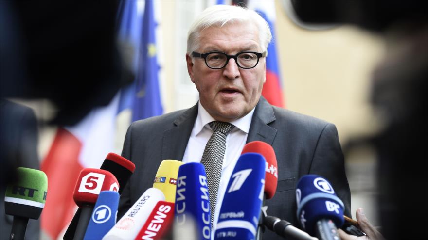 Frank Walter Steinmeier, ministro de Exteriores de Alemania.