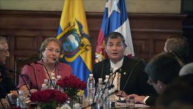 Correa desea solución pacífica de conflicto entre Chile y Bolivia